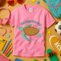 Easily Distracted By Turtles Kids T-Shirt