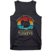 Easily Distracted By Turkeys Tank Top