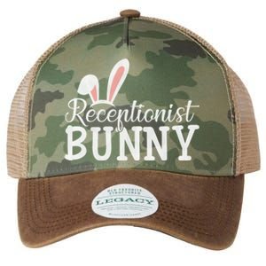 Easter Day Bunny Easter Costume Matching Receptionist Bunny Cool Gift Legacy Tie Dye Trucker Hat