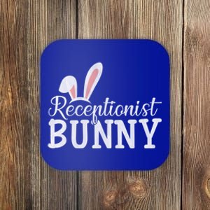 Easter Day Bunny Easter Costume Matching Receptionist Bunny Cool Gift Coaster