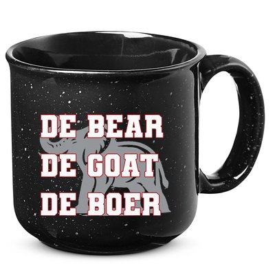 Elephant De Bear De Goat De Boer 15oz Campfire Ceramic Mug