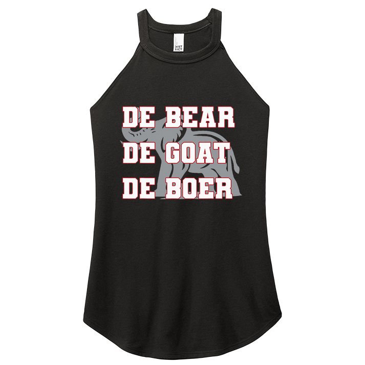 Elephant De Bear De Goat De Boer Women's Perfect Tri Rocker Tank