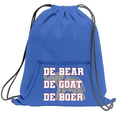 Elephant De Bear De Goat De Boer Sweatshirt Cinch Pack Bag