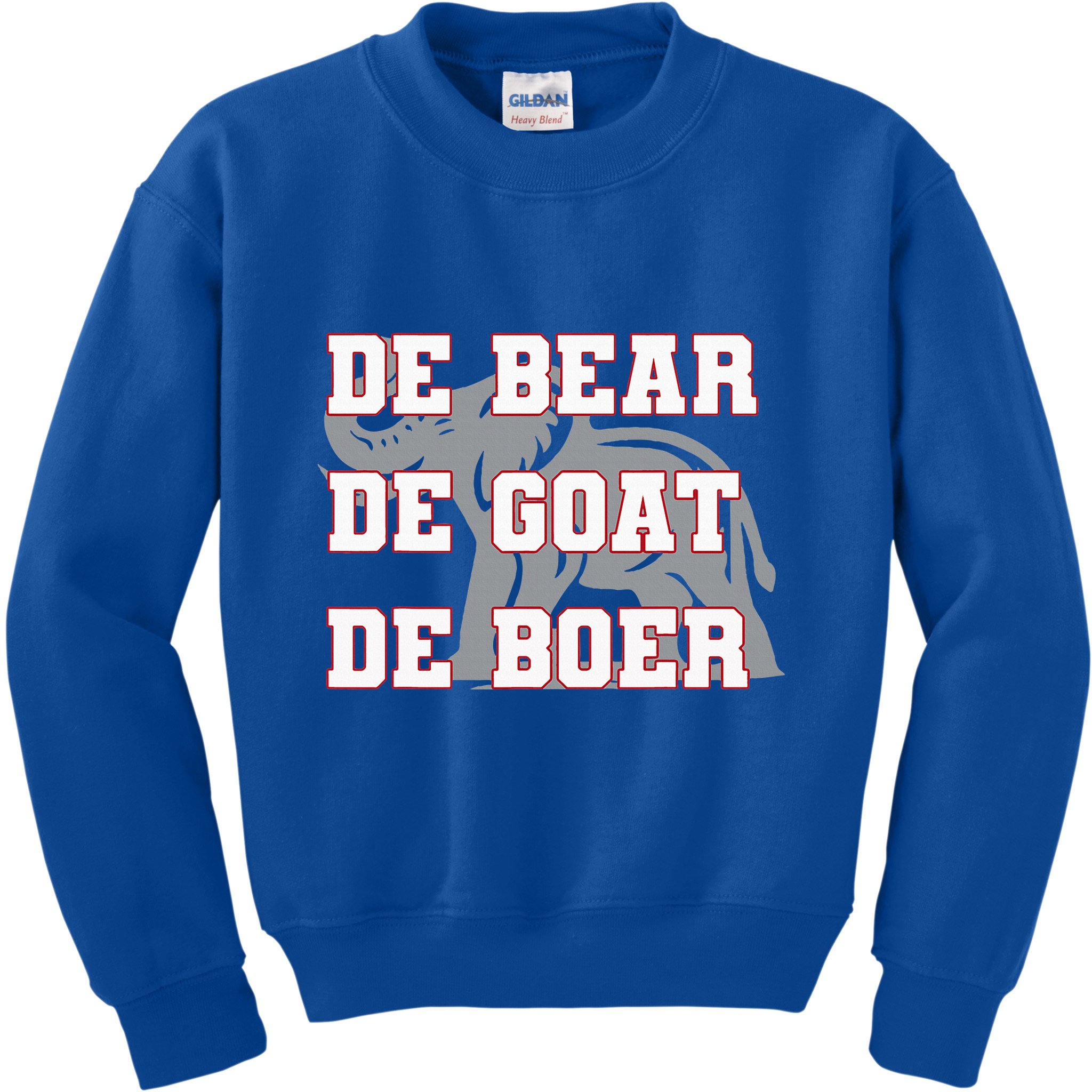 Elephant De Bear De Goat De Boer Kids Sweatshirt