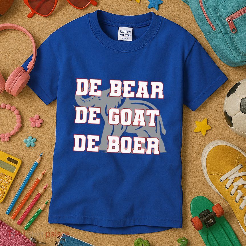 Elephant De Bear De Goat De Boer Kids T-Shirt