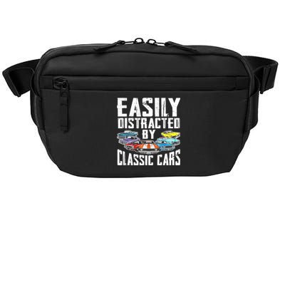 Easily Distracted By Classic Cars Crossbody Pack