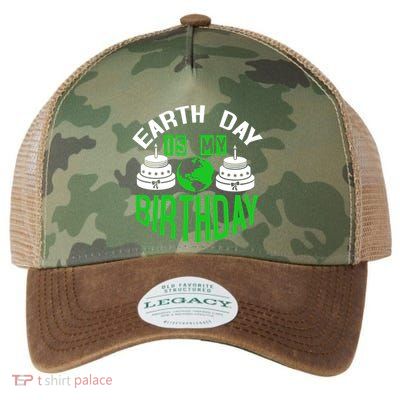Earth Day Birthday Celebration Graphic Legacy Tie Dye Trucker Hat