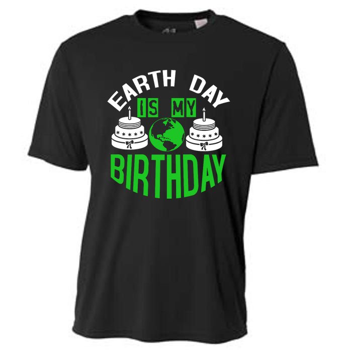 Earth Day Birthday Celebration Graphic Cooling Performance Crew T-Shirt