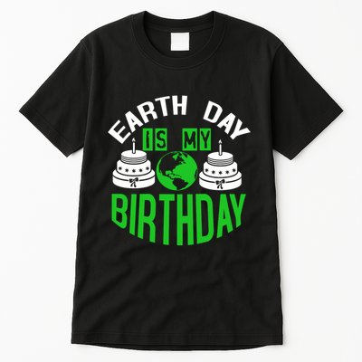 Earth Day Birthday Celebration Graphic Tall T-Shirt