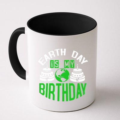Earth Day Birthday Celebration Graphic Mug