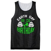 Earth Day Birthday Celebration Graphic Mesh Reversible Basketball Jersey Tank