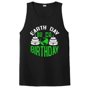 Earth Day Birthday Celebration Graphic PosiCharge Competitor Tank