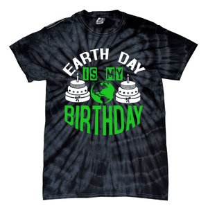 Earth Day Birthday Celebration Graphic Tie-Dye T-Shirt