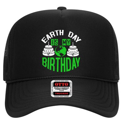 Earth Day Birthday Celebration Graphic Trucker Hat