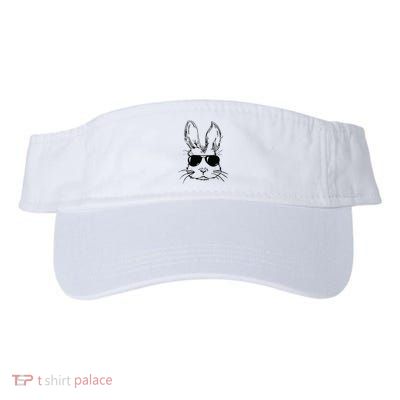 Easter Day Bunny Face With Sunglasses Easter Visor