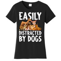 Easily Distracted By Dogs Women's T-Shirt