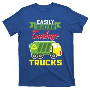 Easily Distracted By Garbage Trucks Truck Rubbish Truck Great Gift T-Shirt