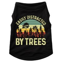 Easily Distracted By Trees Funny Tree Planting Trees Doggie Tank