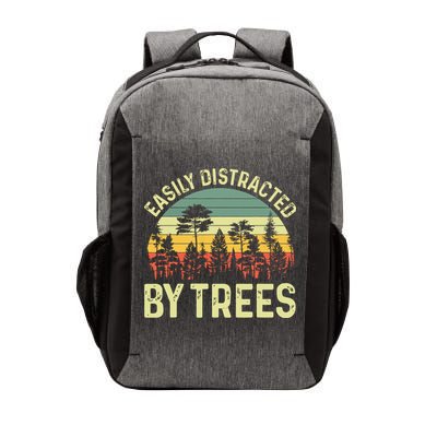 Easily Distracted By Trees Funny Tree Planting Trees Vector Backpack