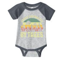 Easily Distracted By Trees Funny Tree Planting Trees Infant Baby Jersey Bodysuit