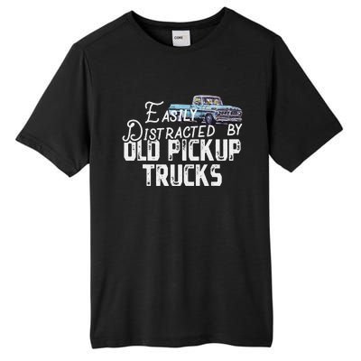 Easily Distracted By Old Pickup Trucks Tall Fusion ChromaSoft Performance T-Shirt