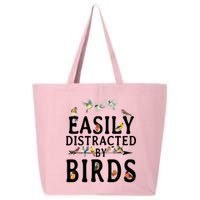 Easily Distracted By Birds Bird Lover 25L Jumbo Tote