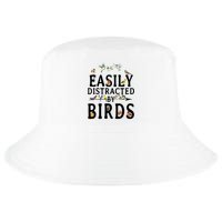 Easily Distracted By Birds Bird Lover Cool Comfort Performance Bucket Hat
