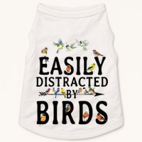 Easily Distracted By Birds Bird Lover Doggie Tank