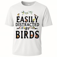 Easily Distracted By Birds Bird Lover Performance Shirt