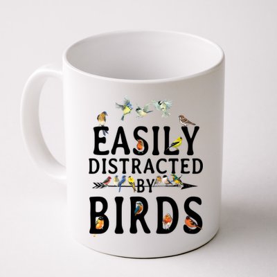 Easily Distracted By Birds Bird Lover Mug