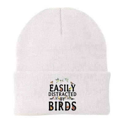 Easily Distracted By Birds Bird Lover Beanie