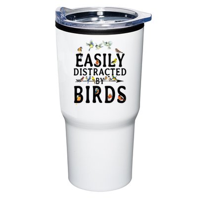 Easily Distracted By Birds Bird Lover Tumbler