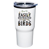 Easily Distracted By Birds Bird Lover Tumbler