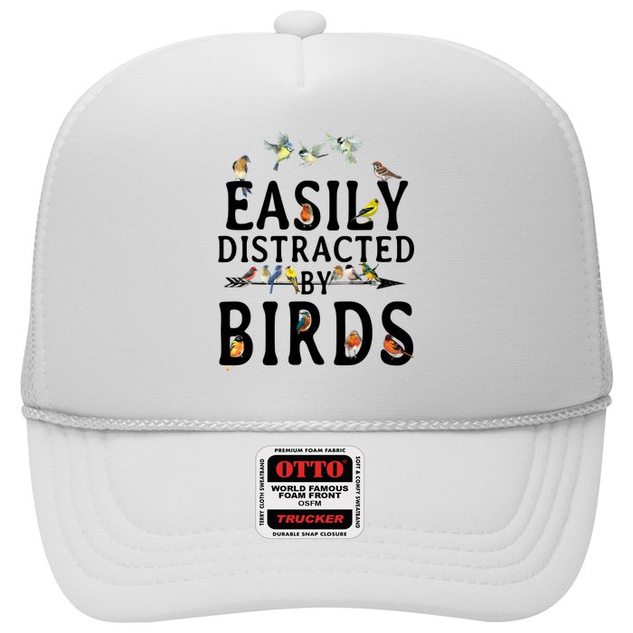 Easily Distracted By Birds Bird Lover Hat
