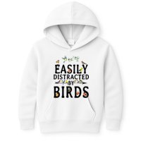 Easily Distracted By Birds Bird Lover Kids Hoodie