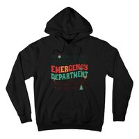 Emergency Department Christmas Nurse Holiday Hoodie