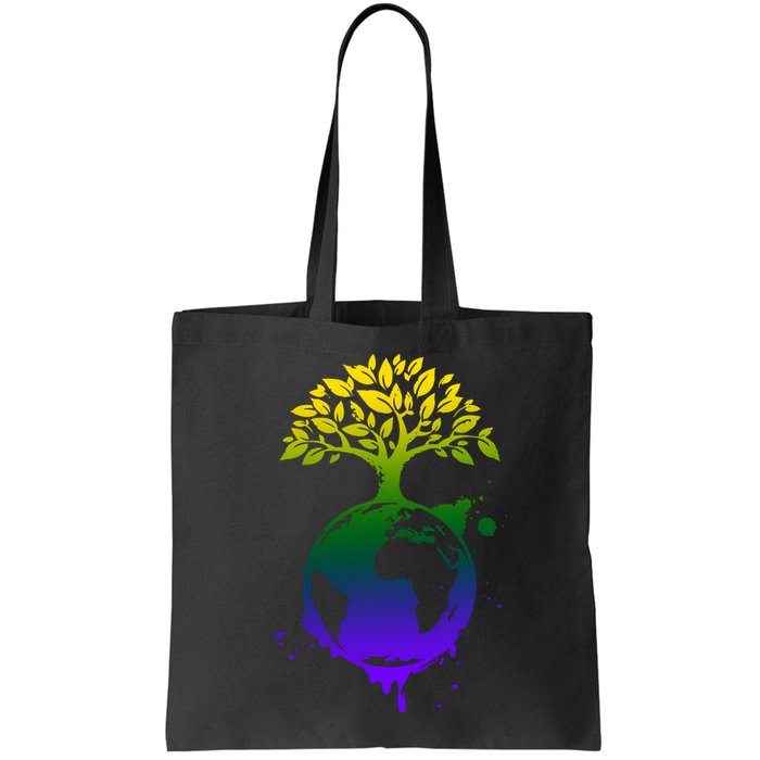 Earth Day Colorful Nature Bag