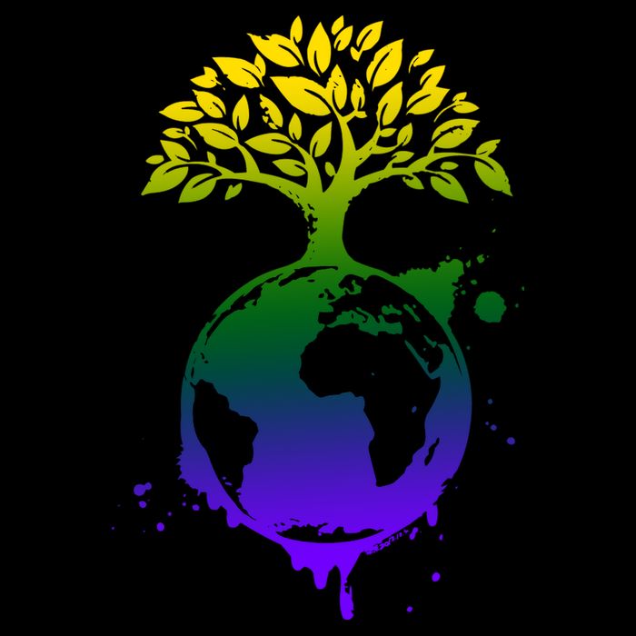 Earth Day Colorful Nature Bag
