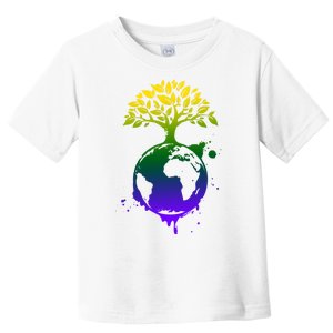 Earth Day Colorful Nature Toddler T-Shirt