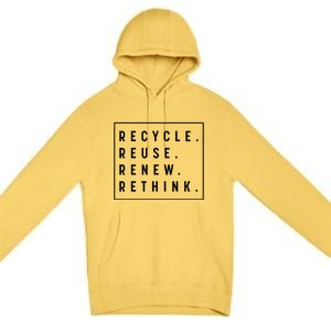 Earth Day Crisis Environtal Activism Earth Lovers Gift Premium Pullover Hoodie