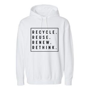 Earth Day Crisis Environtal Activism Earth Lovers Gift Garment-Dyed Fleece Hoodie