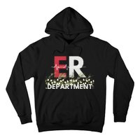 Emergency Department Christmas Nurse Hoodie