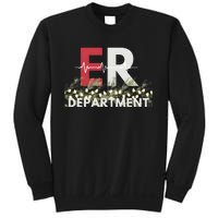 Emergency Department Christmas Nurse Sweatshirt