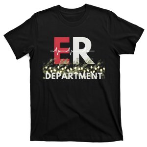 Emergency Department Christmas Nurse T-Shirt