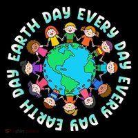 Earth Day Cute Children Around The World T-Shirt