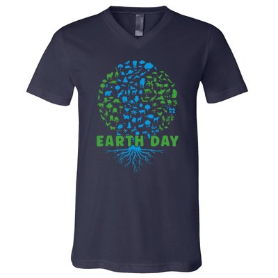 Earth Day Cute 54th Earth Day 2024 V-Neck T-Shirt