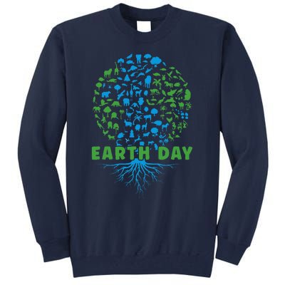 Earth Day Cute 54th Earth Day 2024 Tall Sweatshirt