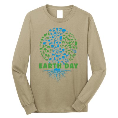 Earth Day Cute 54th Earth Day 2024 Long Sleeve Shirt