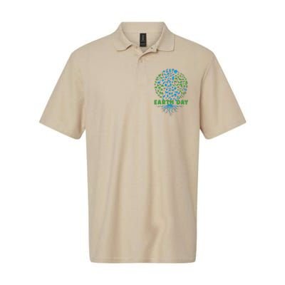 Earth Day Cute 54th Earth Day 2024 Softstyle Adult Sport Polo