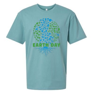 Earth Day Cute 54th Earth Day 2024 Sueded Cloud Jersey T-Shirt